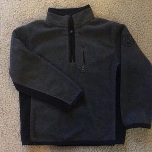 Gap kids 3/4 zip fleece pullover